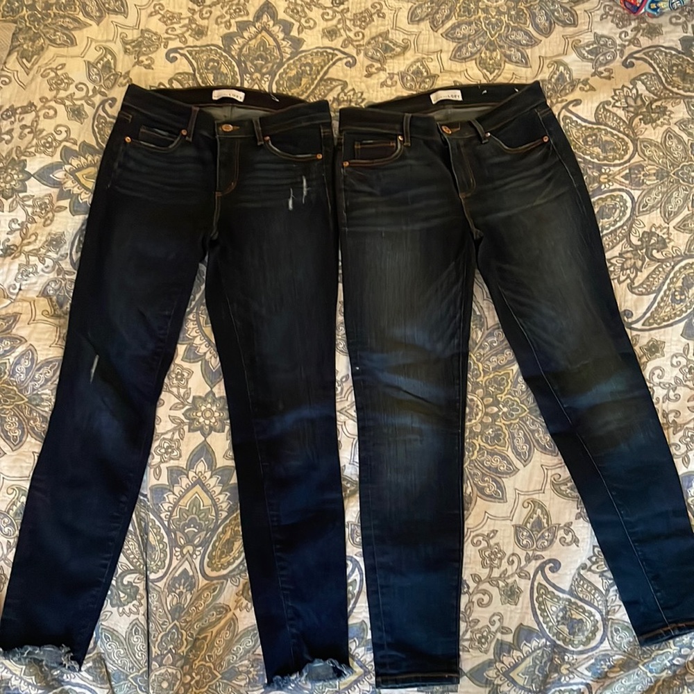 Loft jeans! Both size 2 “modern skinny” jeans